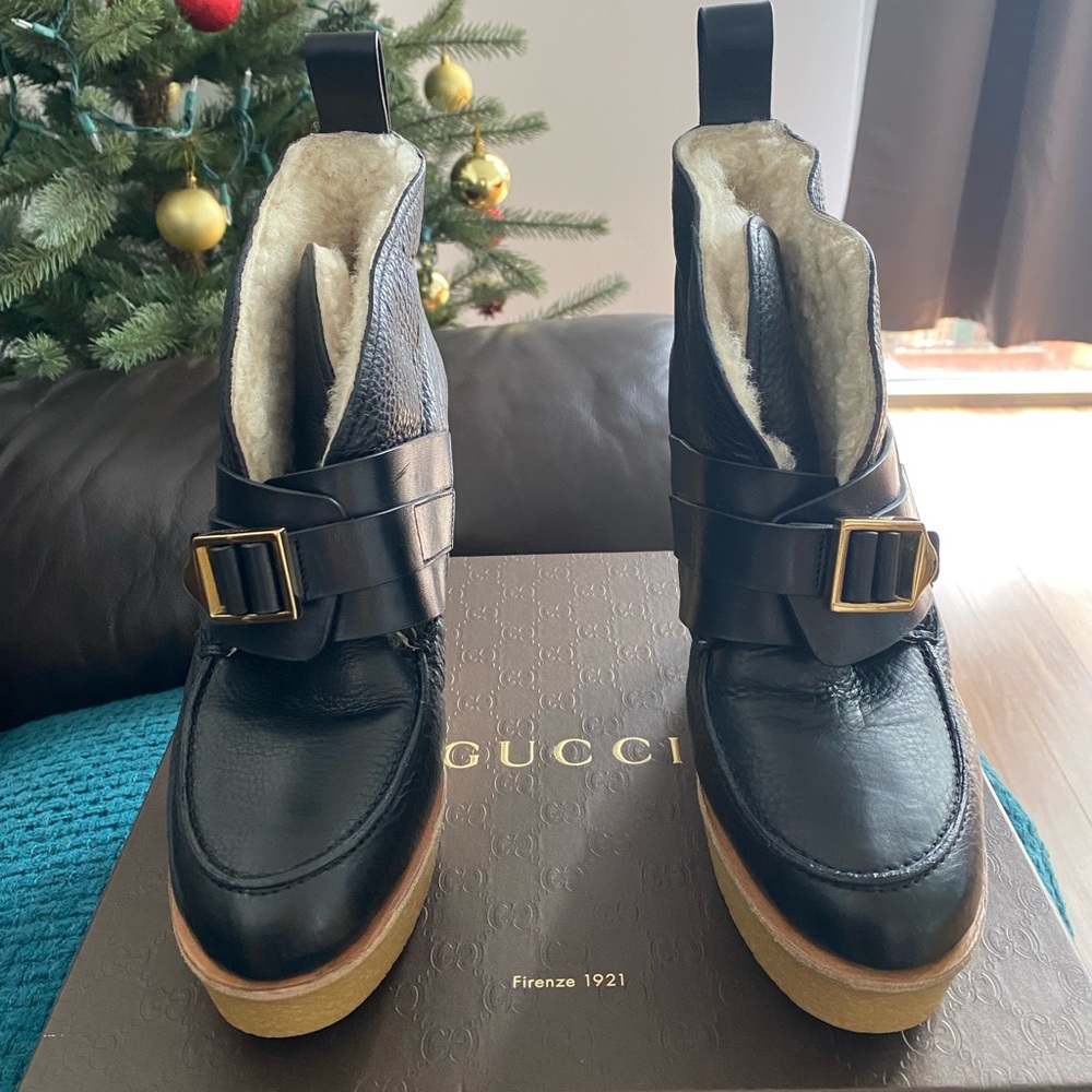 Original brand new Chloe ankle boots, genuine leather size EU 38/7,5-8 US